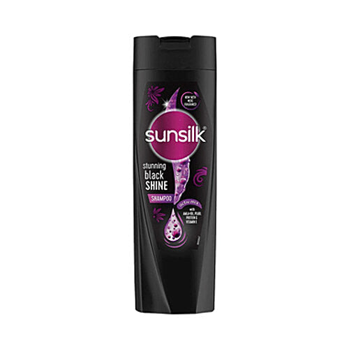 Sunsilk Stunning Black Shine Shampoo - 180ml