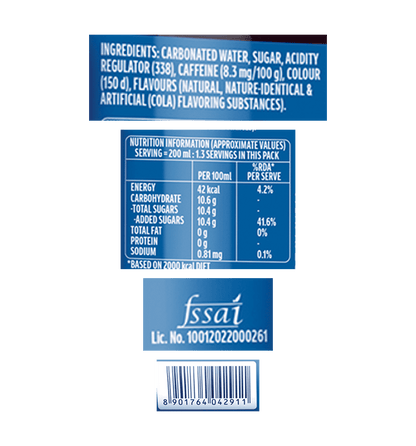 Thums Up Soft Drink - 250ml