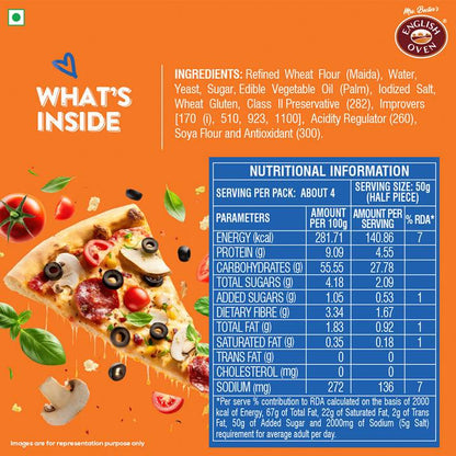 English Oven Pizza Base - 2 Pcs