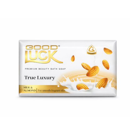 GOOD LUCK Milk & Almond Soap - 100g (Buy 4 Get 1 Free)