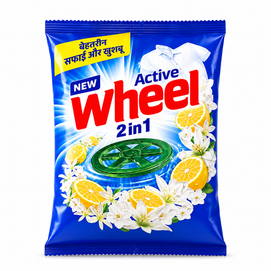 Wheel 2 in 1 Detergent Powder - 1kg